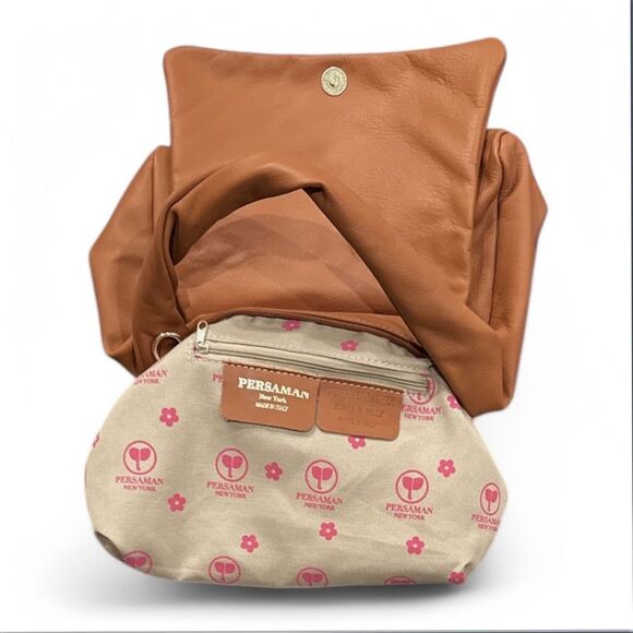 Persaman New York Louise Top Handle Leather Satchel - Picture 8 of 15